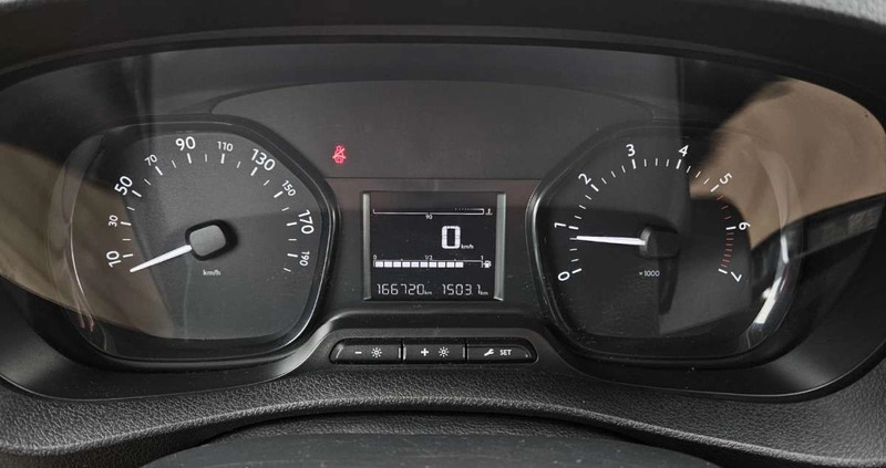 Citroen Jumpy Combi cena 79900 przebieg: 166720, rok produkcji 2018 z Swarzędz małe 277